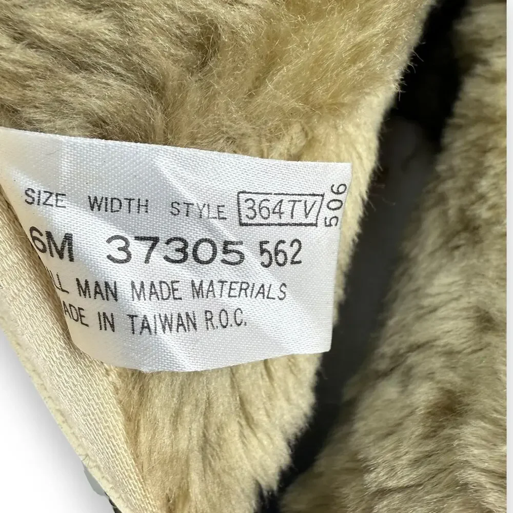 1970's brand new tan winter waterproof faux fur lined boots - Picture 9 of 16